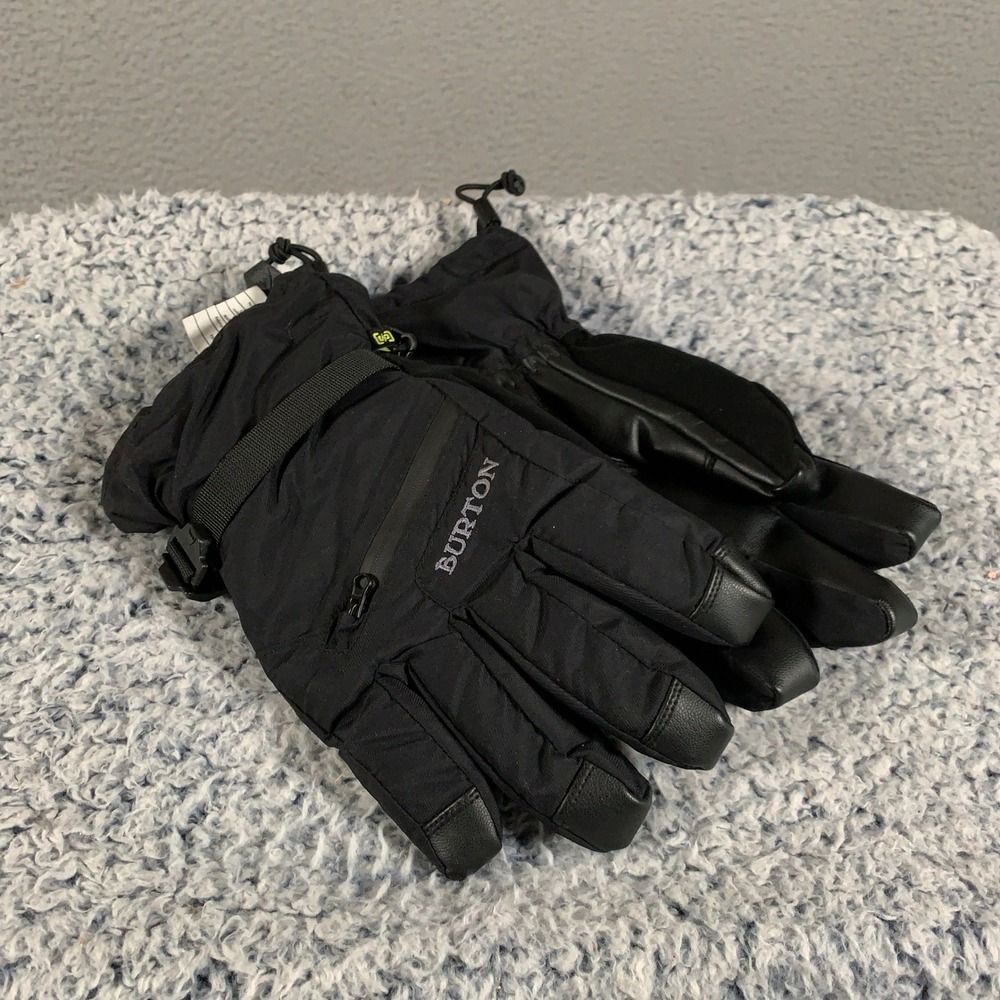 Burton Gore-Tex Gloves Men's Large L Black Gore Warm Waterproof Snowboard Ski